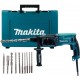 MAKITA HR2470X16 SDS-PLUS Kombinované kladivo s příslušenstvím 2,4J, 780W+D-46361