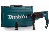 MAKITA HR2630T Kombinované kladivo s výměnným sklíčidlem SDS-Plus (800W/2,4J) v kufru