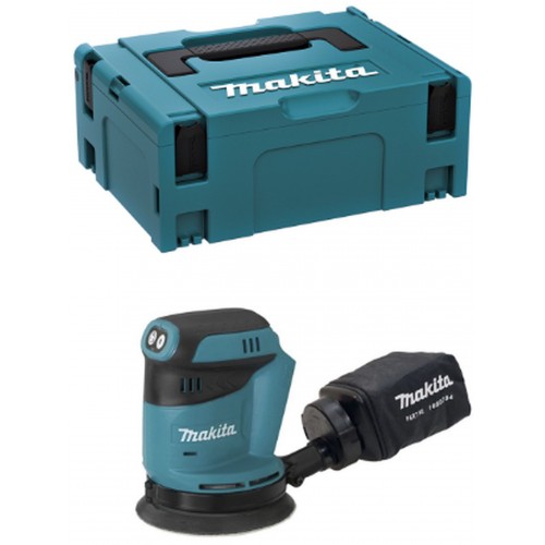 MAKITA DBO180ZJ Aku excentrická bruska Li-ion (18V/123mm) bez aku, Makpac