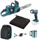 MAKITA DLX3129TX1 Aku sada DUC353+DCB200A+DEADML808 Li-ion 18V (2xBL1850B+DC18RD)