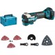 MAKITA DTM52ZJX1 Aku oscilační nářadí MultiTool (18V/bez aku) Makpac