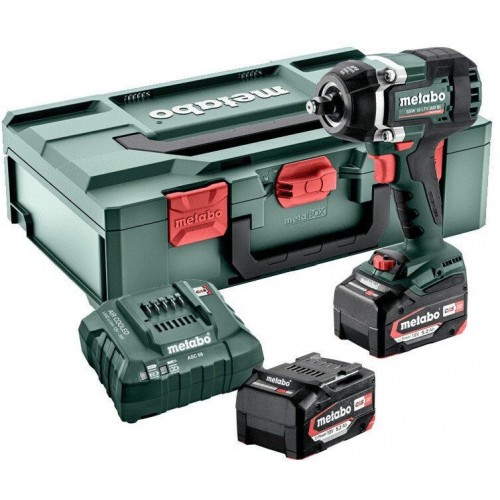 Metabo SSW 18 LTX 800 BL Akumulátorový rázový utahovák (18 V/2x5,2Ah) metaBOX 602403650