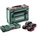 Metabo Základní set 18V/4x10,0 Ah, ASC 145 DUO, metaBox 685143000