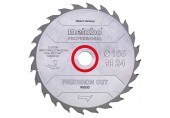 Metabo "Precision cut wood - professional" Pilový kotouč 160X20, Z24 WZ 20°628031000