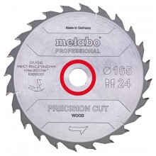 Metabo "Precision cut wood - professional" Pilový kotouč 160X20, Z24 WZ 20°628031000