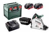 Metabo KT 18 LTX 66 BL Aku ponorná kotoučová pila (18V/2x8,0Ah) MetaBOX, 601866810