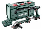 Metabo Combo Set 2.4.4 18V (602245560+602247850+18V/1x2,0Ah+18V/1x4,0Ah) MetaBox 685205500