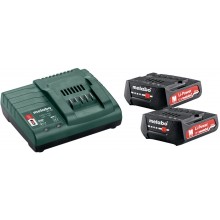 Metabo základní sada (nabíječka + akumulátory) (12V/2x2,0 Ah) 685300000