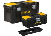 STANLEY STST1-75772 Essential Sada boxů 19" + 12,5" s kovovými přezkami