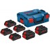 BOSCH 4 x ProCORE18V 4.0Ah + 2 x ProCORE18V 8.0Ah 1600A02A2T