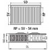 Kermi Therm Profil-Kompakt deskový radiátor 22 200 / 2300 FK0220202301NXK