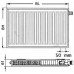 Kermi Therm X2 Profil-V deskový radiátor 11 750 / 1300 FTV110751301R1K