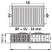 VÝPRODEJ Kermi Therm X2 Profil-Kompakt deskový radiátor 22 400 / 1400 FK0220414 PROMÁČKLÝ BOK A MŘÍŽKA!!