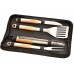 Riwall PRO RBBQ 4W SET - sada grilovacího nářadí RACC00132