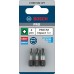 BOSCH Bit PRO PZ Impact, PZ1 × 25, PZ2 × 25, PZ3 × 25 mm, 3 ks 2608522471