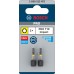 BOSCH Bit PRO Torx Impact, T10, 25 mm, 2 ks 2608522472