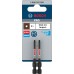 BOSCH Bit PRO Robertson Impact, R1, 55 mm, 2 ks 2608522550