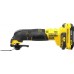 STANLEY SFMCE500D2K V20 Aku multifunkční oscilační bruska (18V/2x2,0Ah), kufr