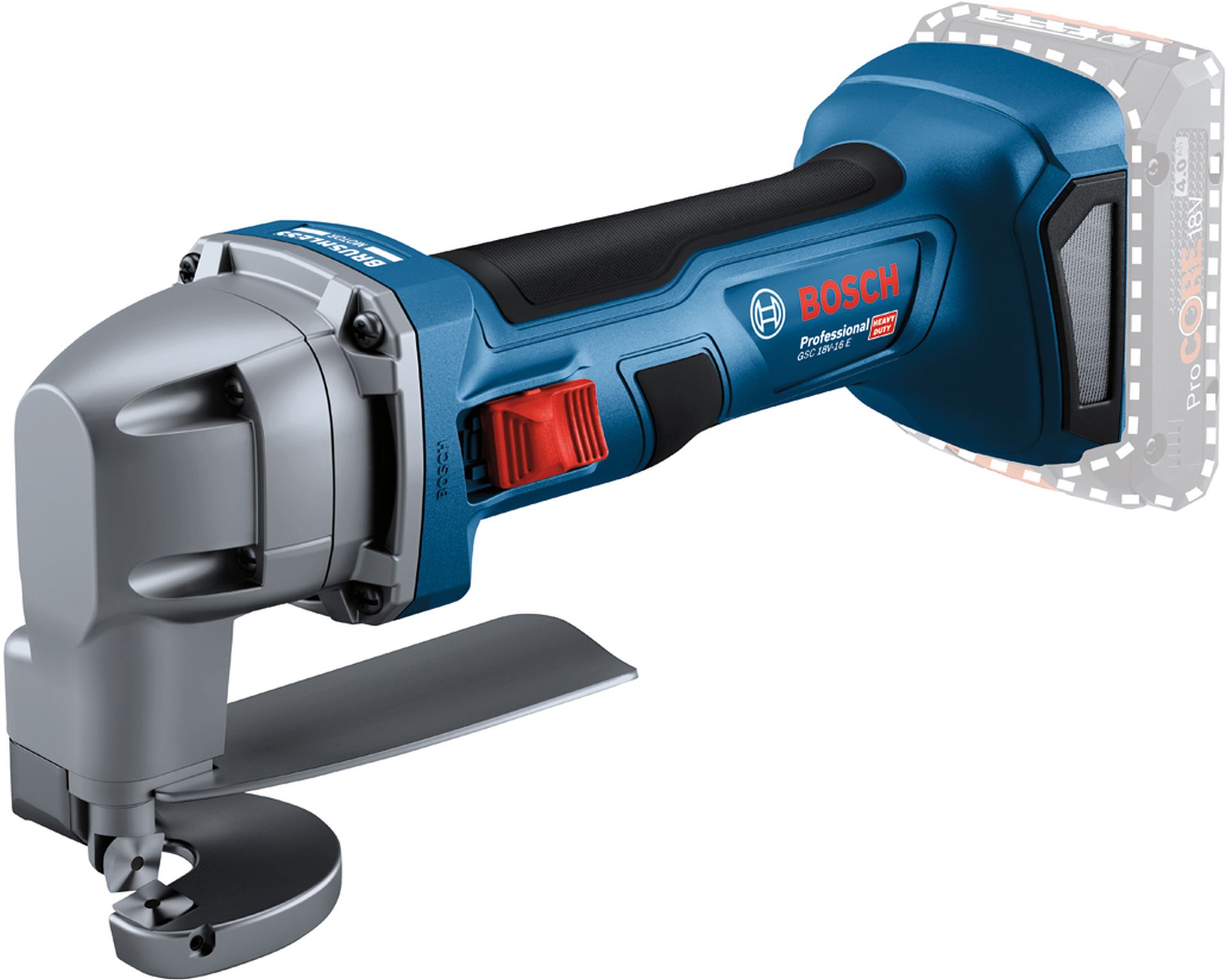 BOSCH GSC 18V-16 E PROFESSONAL Nůžky na kov (solo) 0601926300