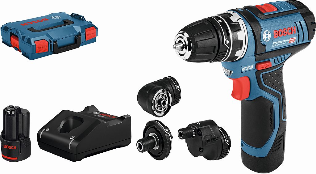 BOSCH GSR 12V-15 FC PROFESSIONAL Akumulátorový vrtací šroubovák 06019F6000