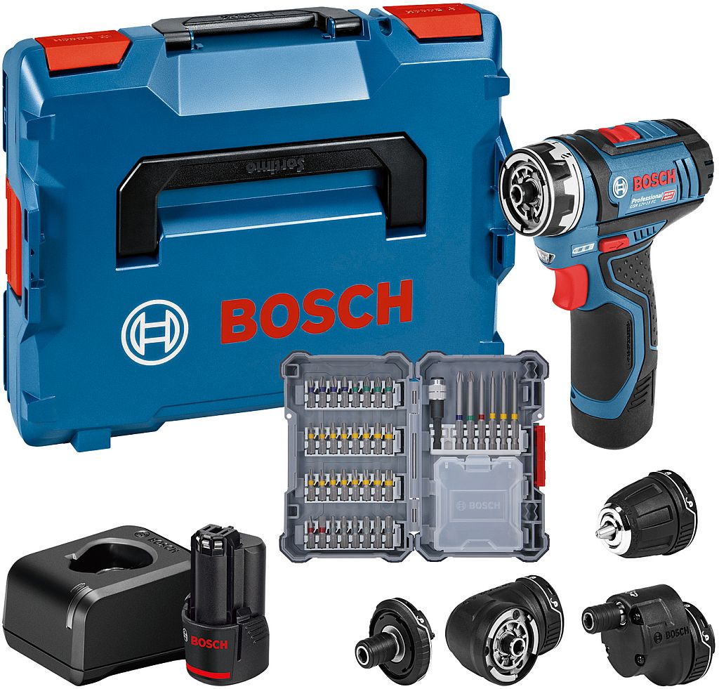 BOSCH GSR 12V-15 FC PROFESSIONAL Akumulátorový vrtací šroubovák 06019F600F