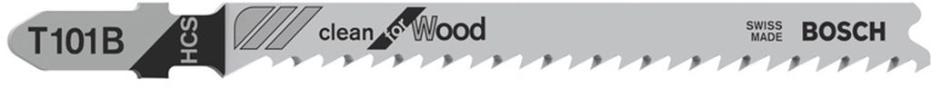 BOSCH Pilový plátek do kmitací pily T 101 B, Clean for Wood 2608630557