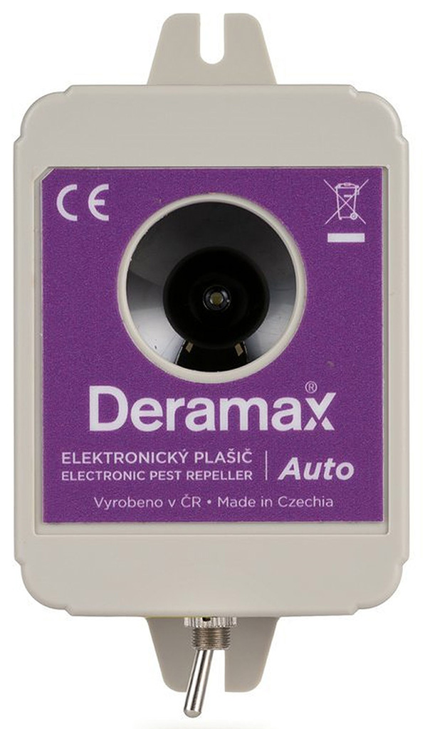 Deramax-Auto Ultrazvukový odpuzovač - plašič kun a hlodavců do auta 0210