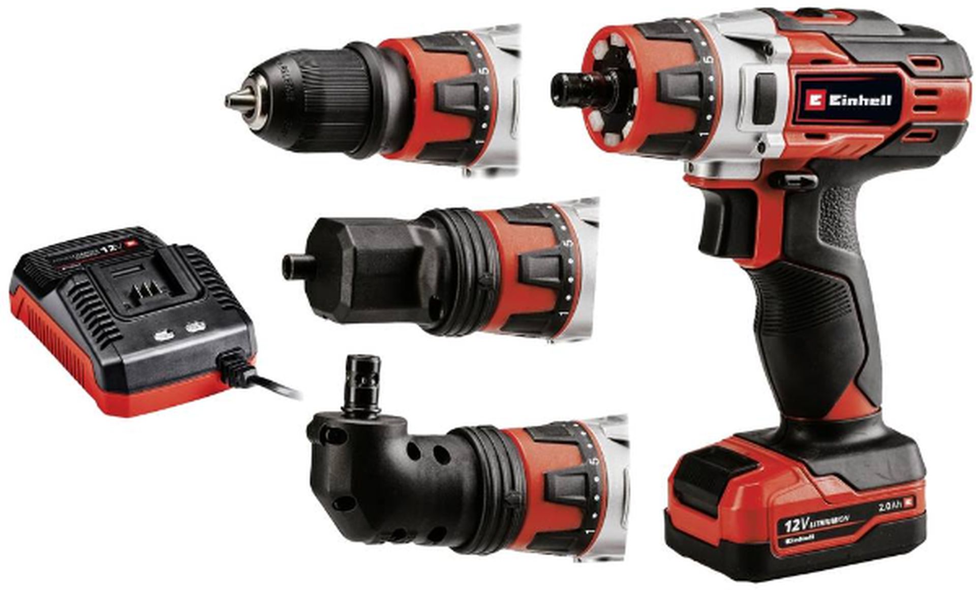 Einhell TE-CD 12/1 3X-Li Set Aku vrtací šroubovák (12V/1x2,0Ah) 4513595