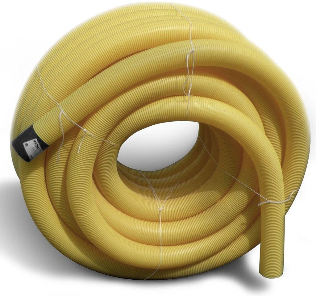 ACO Flex PVC Hadice drenážní DN 200 mm bez perforace žlutá 531.20.200