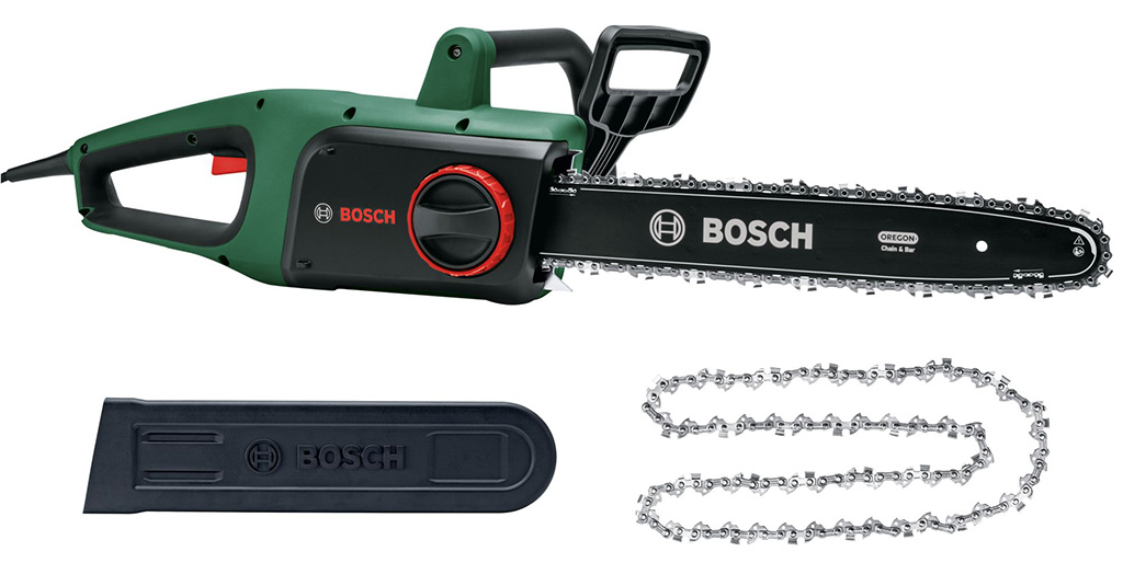 BOSCH UniversalChain 35 Řetězová pila, 2x pilový řetěz 06008B8304