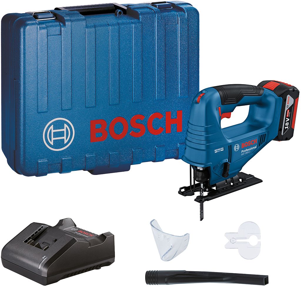 BOSCH GST 183-LI PROFESSIONAL Akumulátorová kmitací pila, 1x 4.0Ah, kufr 06015B7022