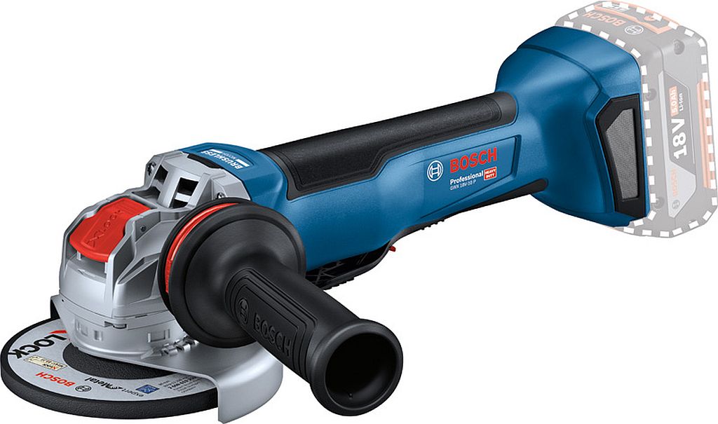 BOSCH GWX 18V-10 P PROFESSIONAL Akumulátorová úhlová bruska s X-LOCK 06019J4200