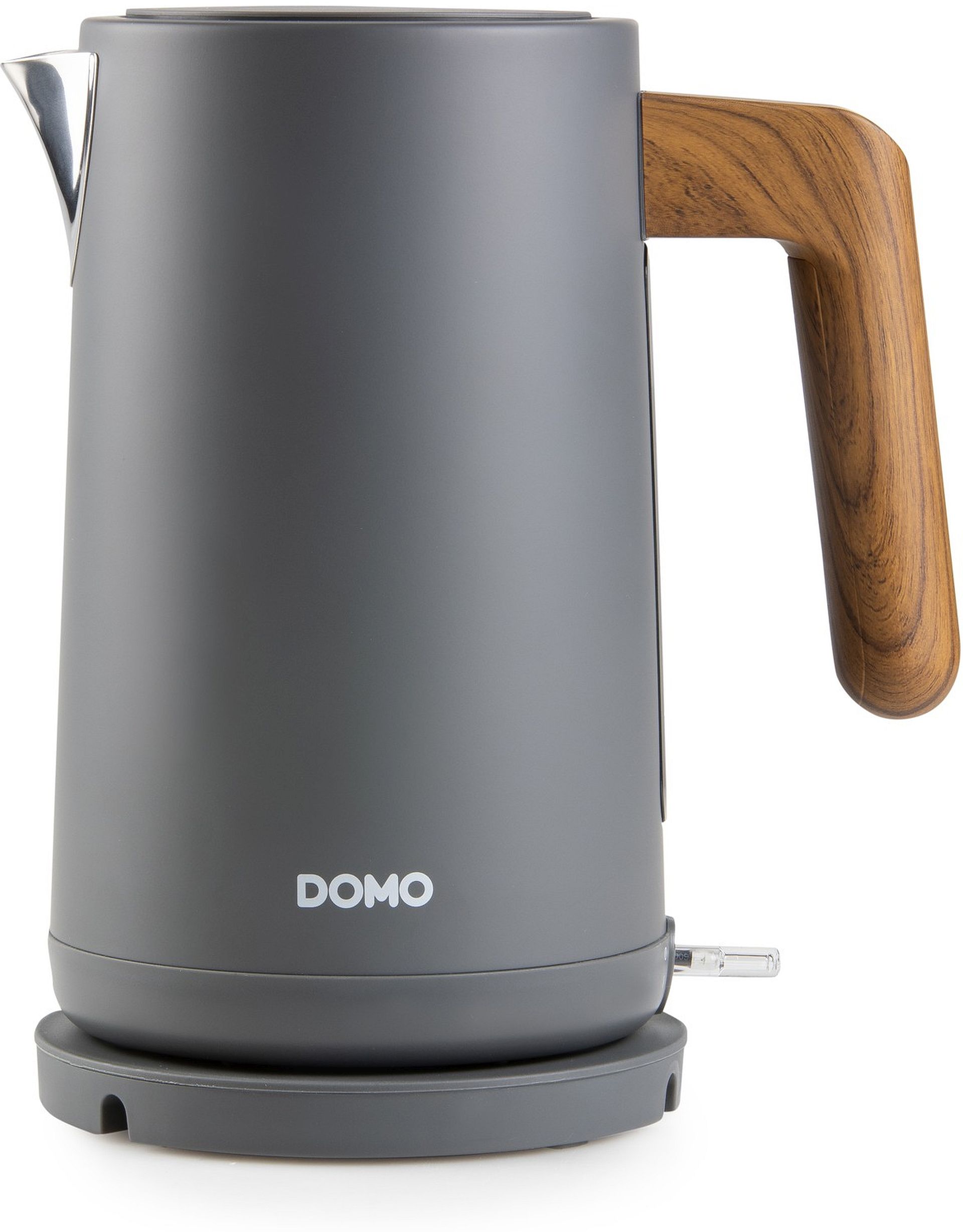 DOMO WOOD YOU Rychlovarná konvice 1,7l, 2200W, nerez,šedá DO9268WK