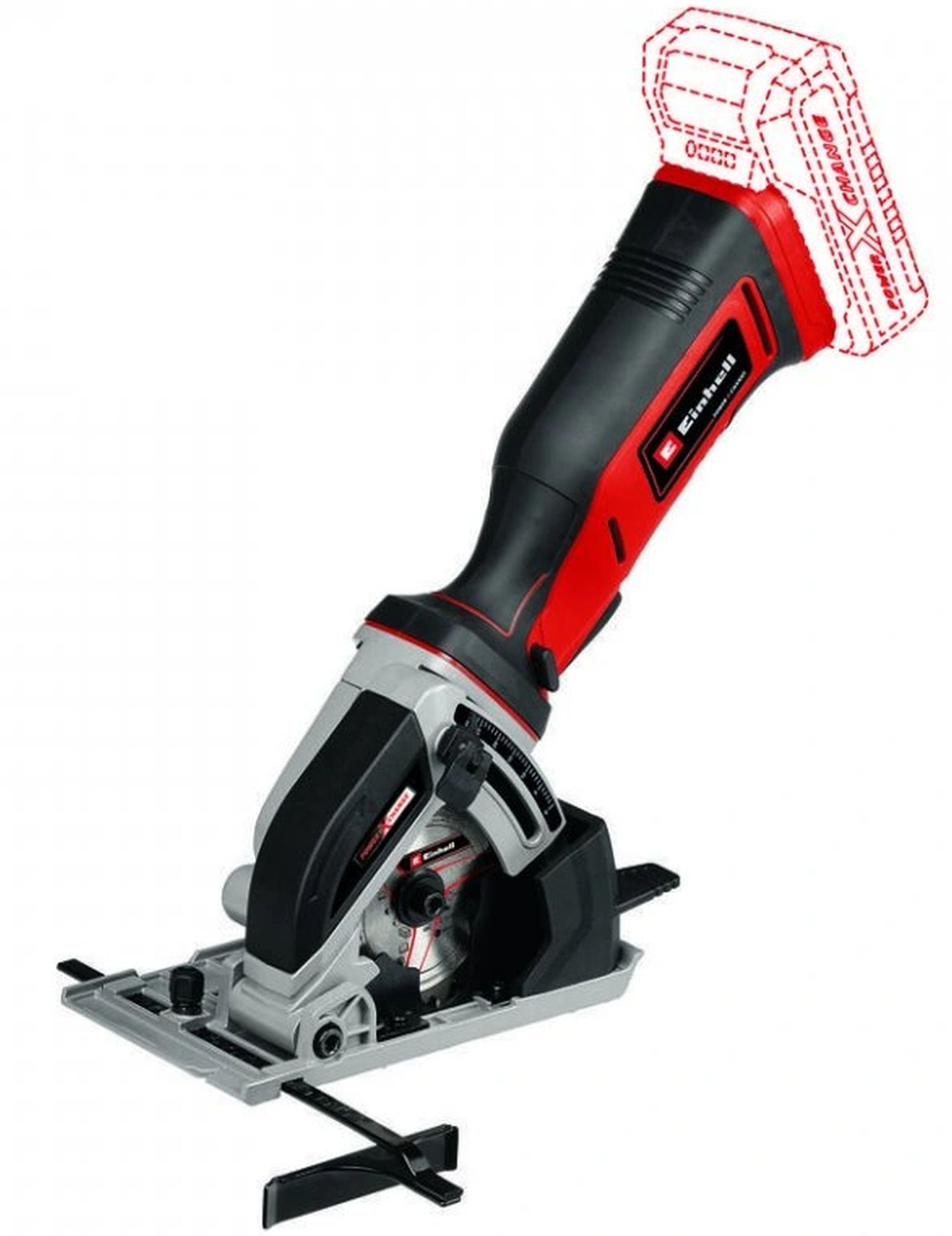 Einhell TE-CS 18/89 Li - Solo Aku mini ruční kotoučová pila 4331100