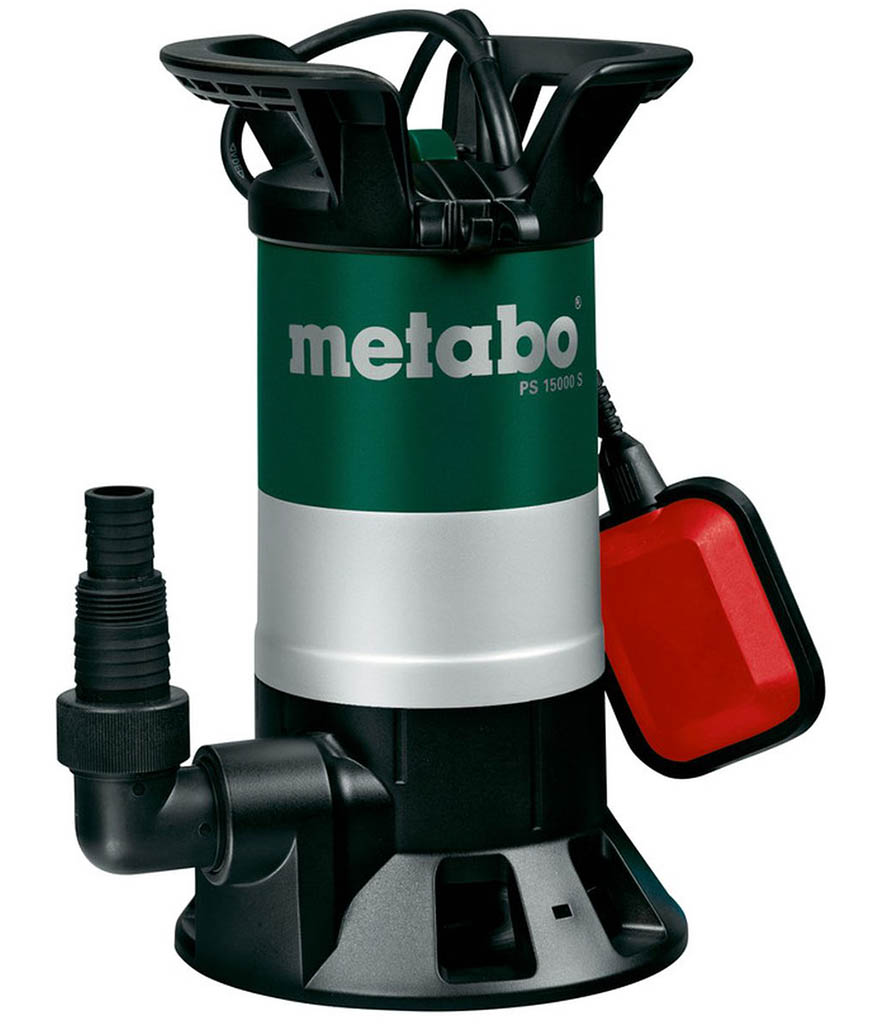 Metabo PS 15000 S Ponorné čerpadlo na znečištěnou vodu (850 W/15000 l/h) 0251500000