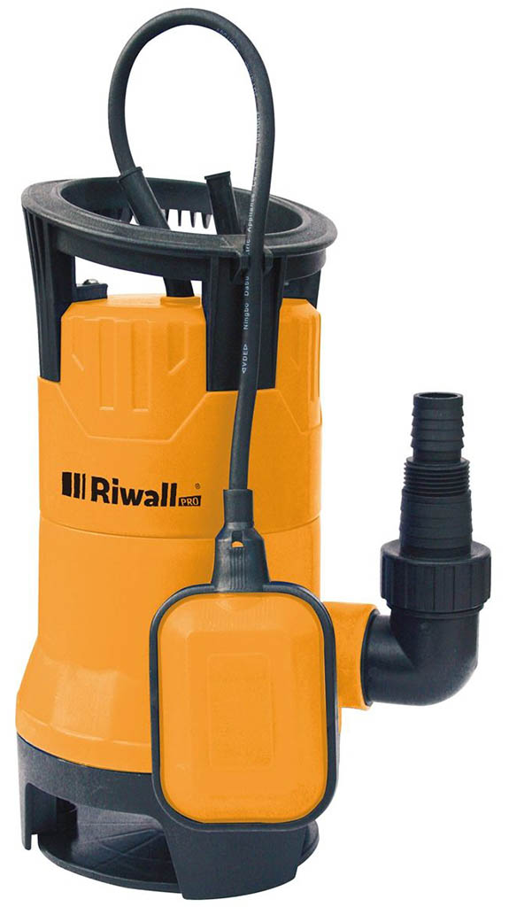 Riwall PRO REP 750 - univerzální ponorné kalové čerpadlo 750 W EP26A2001073B