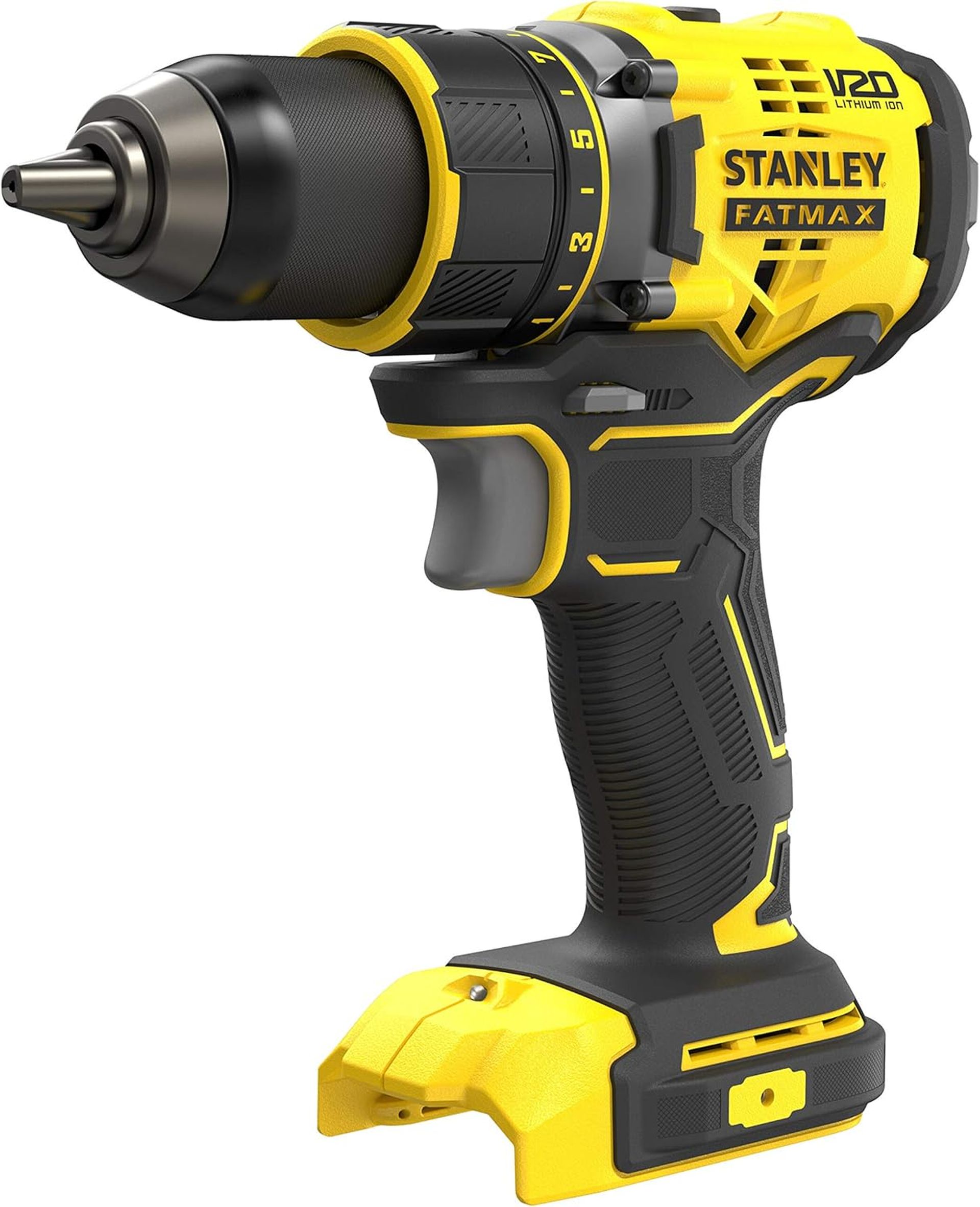 STANLEY SFMCD720B FatMax V20 Aku bezuhlíková vrtačka (80Nm/18V/bez aku a nabíječky)